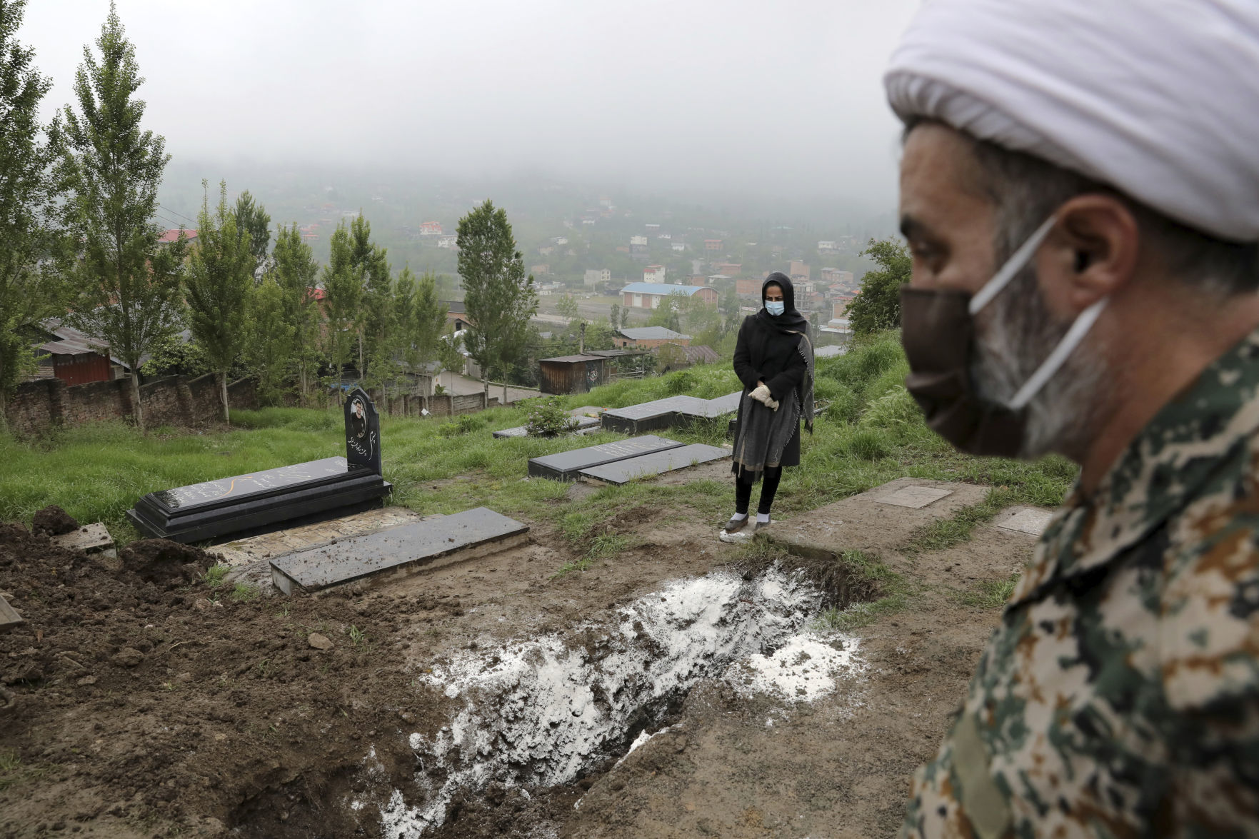APTOPIX Virus Outbreak Mideast Iran